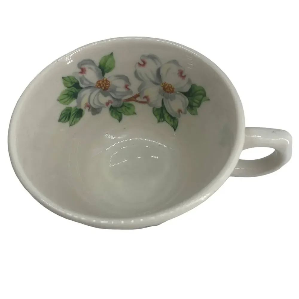Vintage SYRACUSE China Dogwood Pattern Coffee Cup